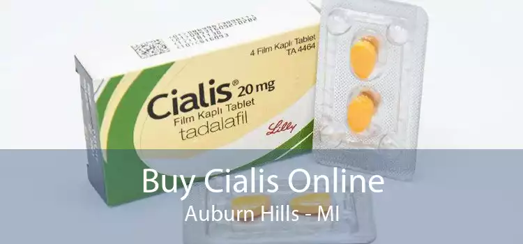 Buy Cialis Online Auburn Hills - MI